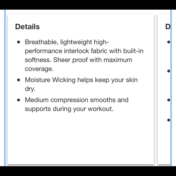 ✨GapFit Eclipse High Rise Crossover Full Length Leggings✨ - Picture 4 of 6